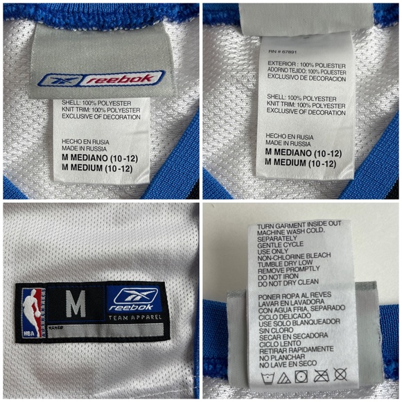 Vintage NBA REEBOK Orlando Magic Tracy McGrady White Jersey, Youth/Women - Picture 8 of 9